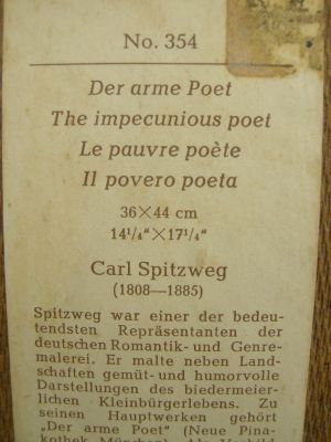Druck-Spitzweg-Der Arme Poet-Text1-DSCN2249